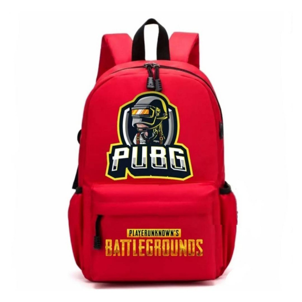 TERMURAH Tas Ransel Sekolah SD Anak Laki - Laki Motif PUBG IMPORT Tas Punggung Pria Backpack Korea