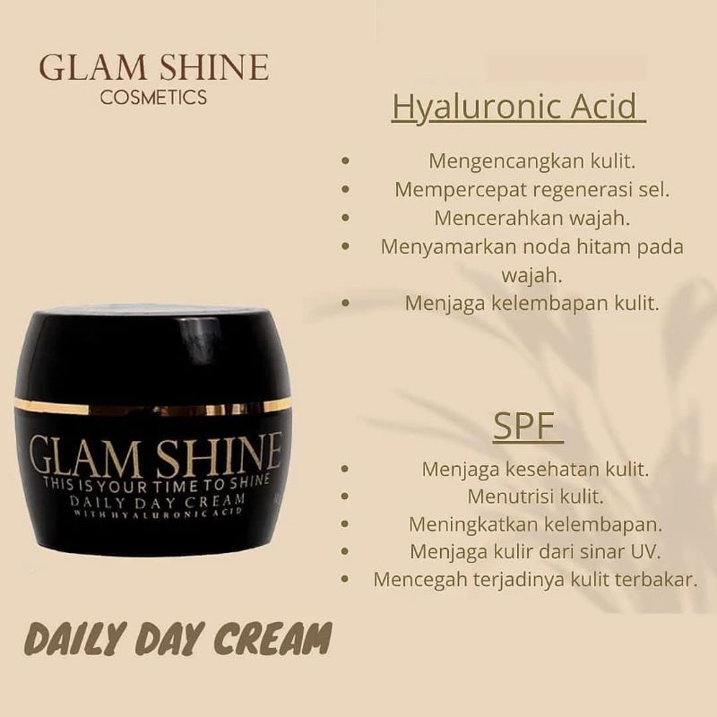 ECERAN DAY CREAM GLAMSHINE