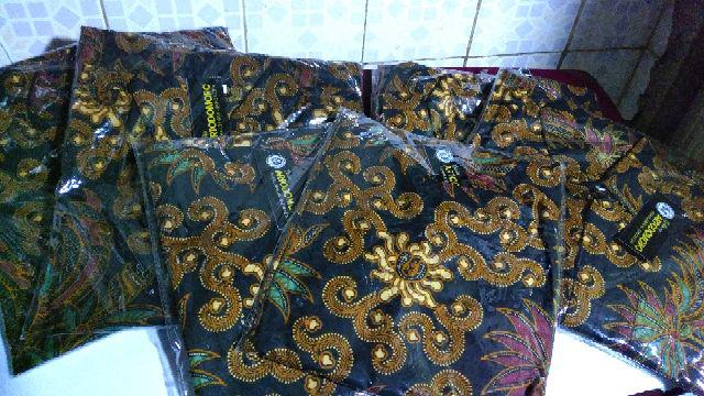 Blouse Batik Wanita Ukel Anggrek