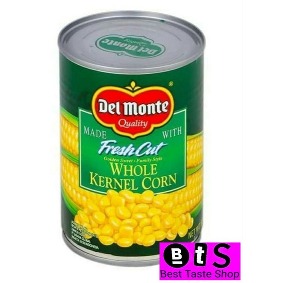 

Jagung Pipil Kaleng Delmonte 432gr / Whole Kernel Corn
