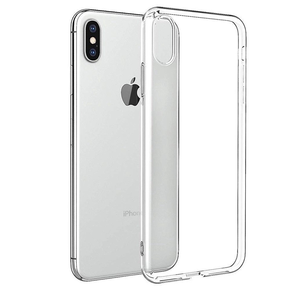 IPHONE X / XS Sarung Kesing HP jelly case 2MM Bening silikon transparan TPU Anti jamur