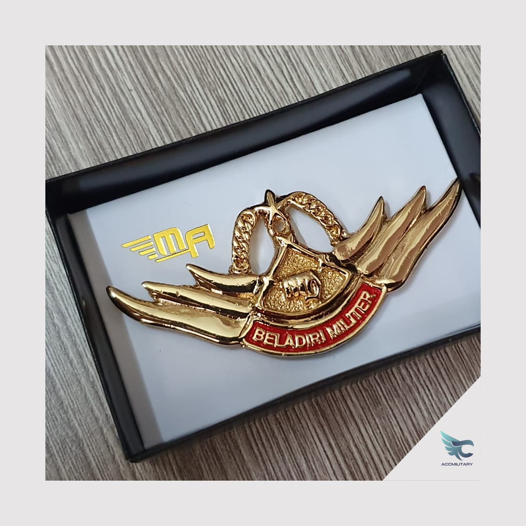 Jual Brevet Wing Bela Diri Militer Pdh Brevet Wing Bdm Brivet Pin