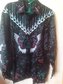 Kemeja Batik Pria Artis Adipati Dolken  M L Xl Terlaris