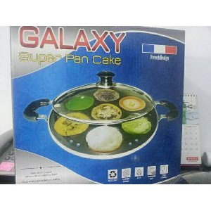 Unik Galaxy Cetakan Kue Lumpur Super Pan Cake 7 Lubang Limited