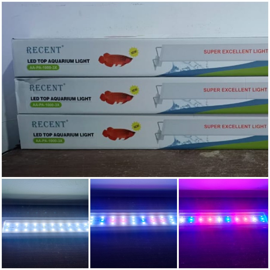 LAMPU RECENT AA PA 1000 3X GANTI WARNA / LAMPU GANTUNG 25 WAT AQUARIUM