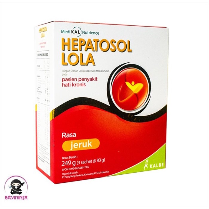 

HEPATOSOL LOLA Susu Kesehatan Hati Jeruk Box 249 g T-Ninjabayi 01