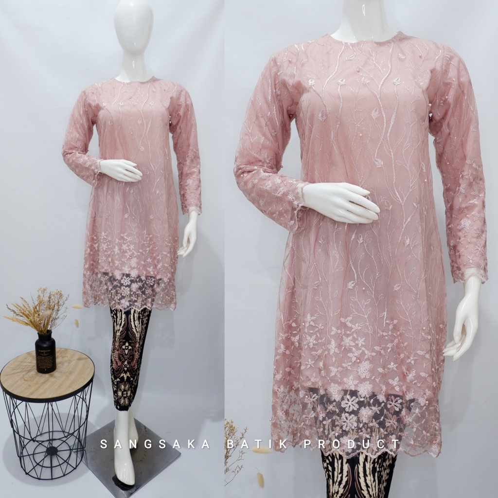 Kebaya Tunik / Tunik Brokat / Kebaya Modern / Kebaya tile / Kebaya Favorite / Batik Couple