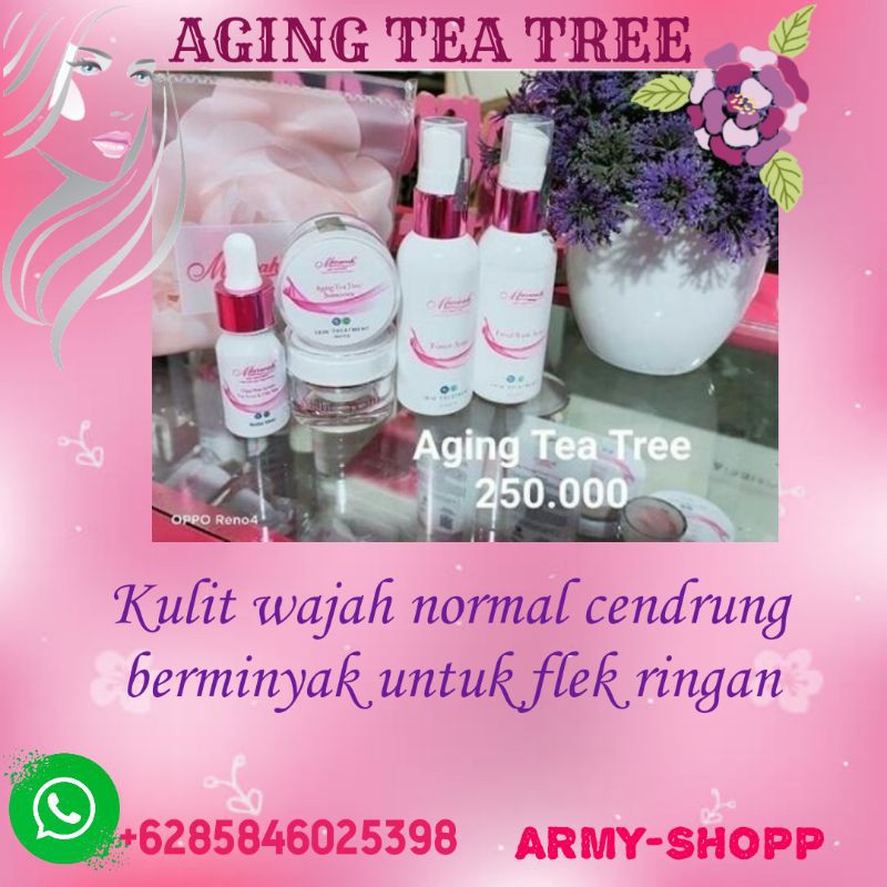 

MARWAH skincare glowing_AGING TEA TREE