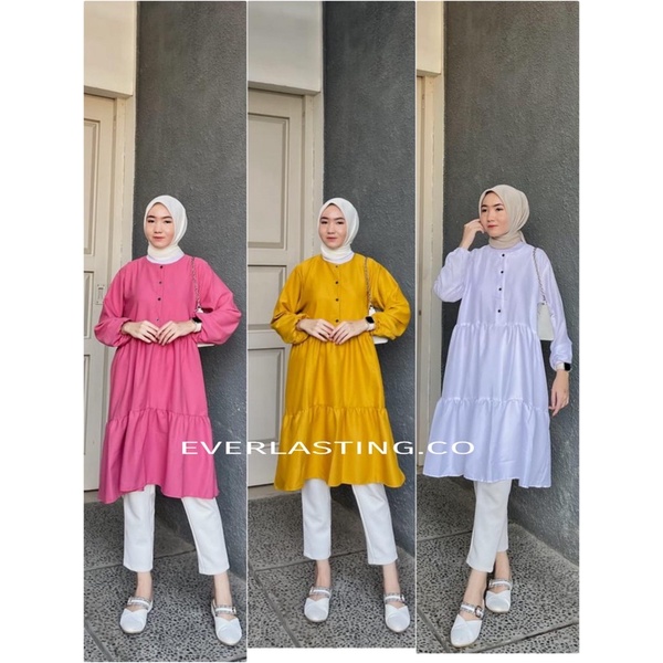 TUNIK WIZZA/TUNIK WANITA/TUNIK JUMBO LD 120CM