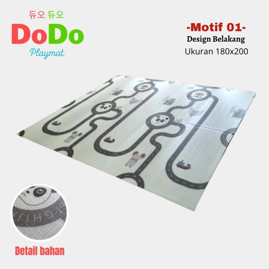 Karpet DODO Playmat Anak Uk. 180 x 200 KODE 01-1