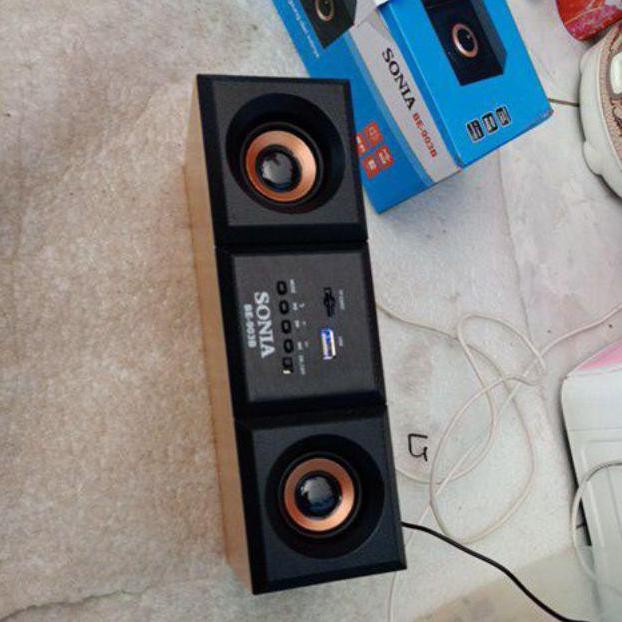 Speaker Bluetooth SONIA BE-903B  Super Bass Wireless Bisa Radio/usb/Memori