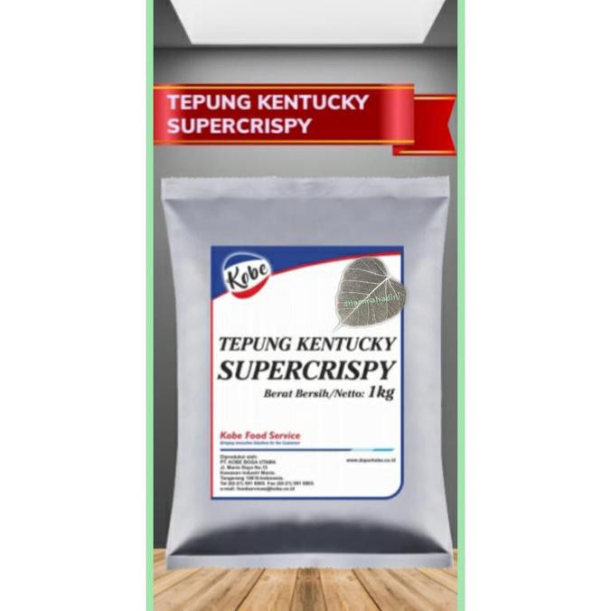 

GRATIS ONGKIR Tepung Kentucky Super Crispy Kobe 1 kg/tepung goreng ayam kentaki TP222