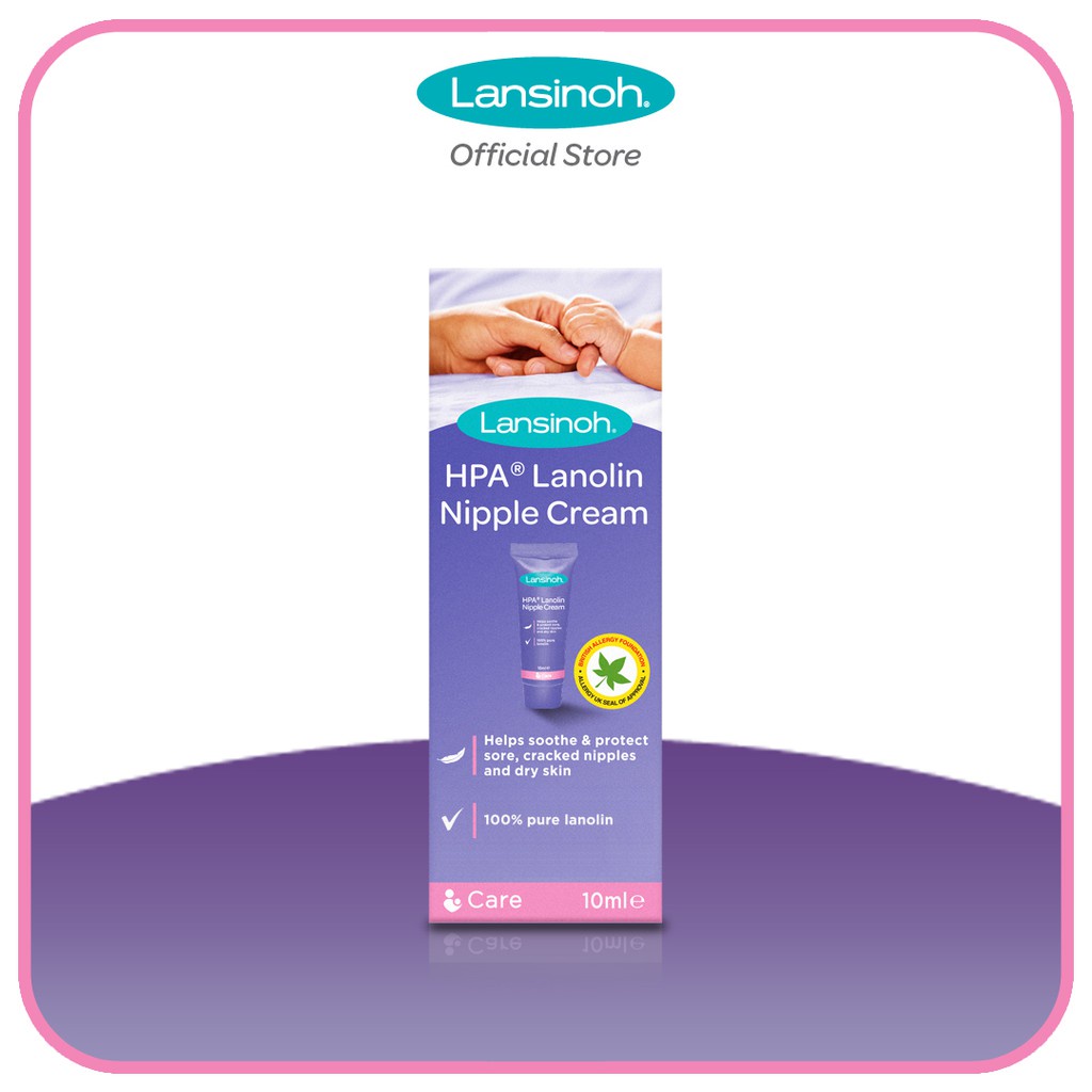 Castle - Lansinoh HPA Lanolin Nipple Cream - Nipple Cream 10ml - 40ml