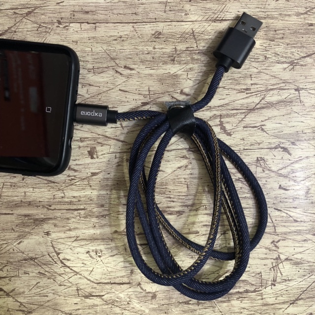 Kabel Data Charging Fast Charging / Denim Kabel / Original Exporia Design / Fast charging kabel