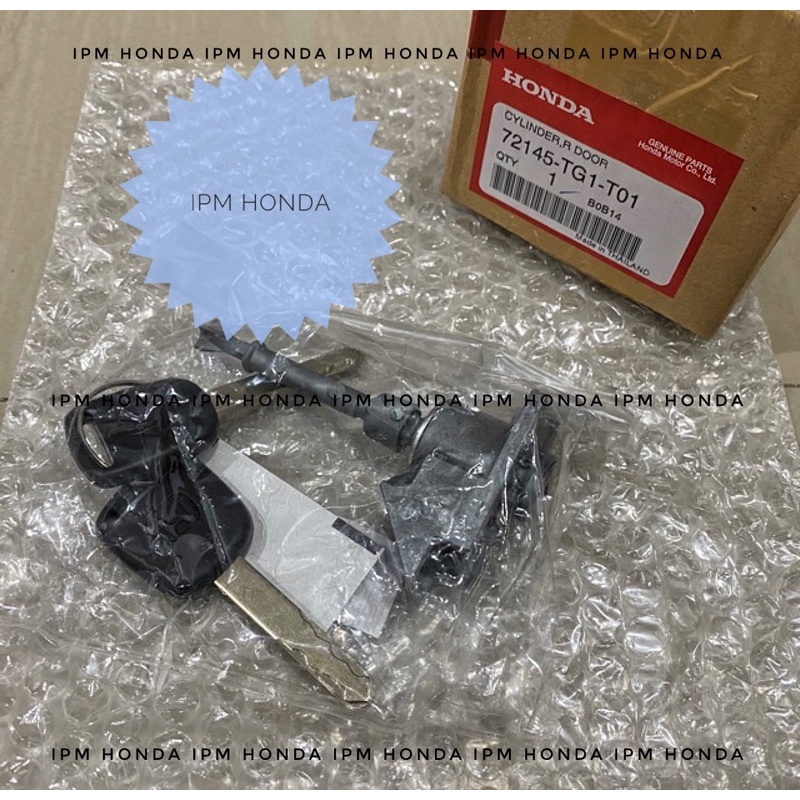 Original 72145 TG1 Cylinder door lock Silinder Kunci Pintu Depan Kanan Honda Brio Mobilio BRV