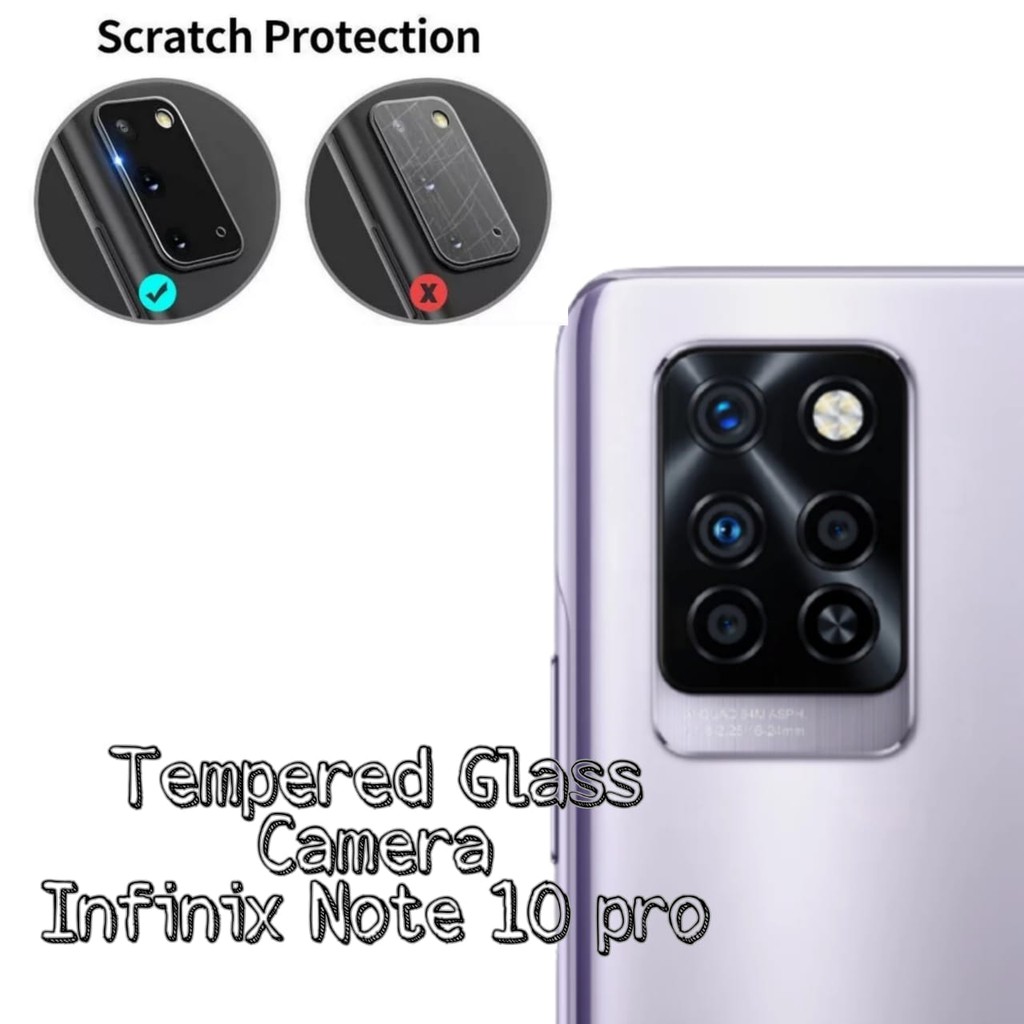 Tempered Glass Kamera Infinix Note 10 / Infinix Note 10 PRO NFC Pelindung Kamera Belakang