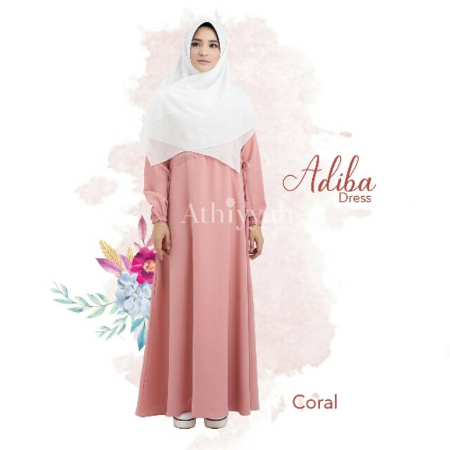 GAMIS WANITA TERLARIS ADIBA DRESS