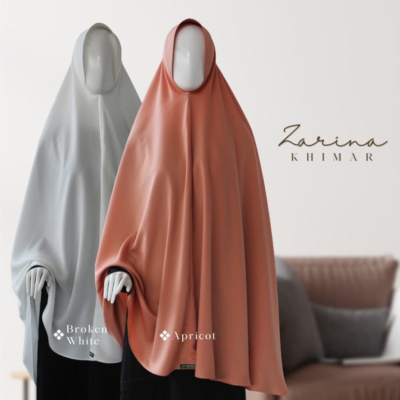 Khadijah Indonesia - Zarina Khimar | Hijab Syari | Free Cadar | Pakaian Muslim Wanita