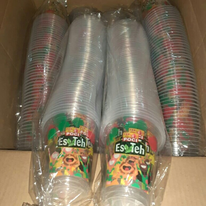 Minum-Peralatan-Paket- Gelas Teh Poci 12 Oz -Paket-Peralatan-Minum.