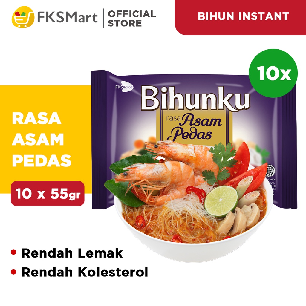 Jual Bihunku Asam Pedas Paket Isi Shopee Indonesia