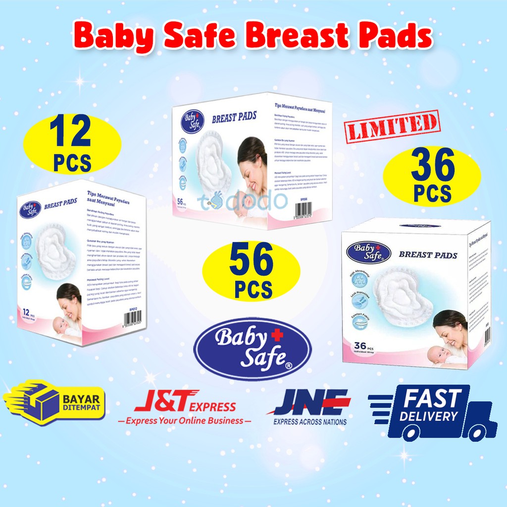 Baby Safe Breast Pads a Box - Alas Penyerap ASI