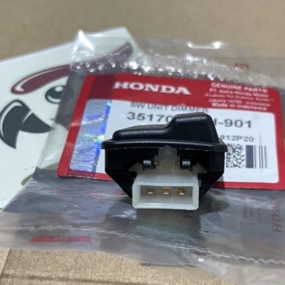 Tombol Lampu Dimmer / tombol dim / Saklar lampu Jauh Dekat Honda Kharisma SupraX125 KPH