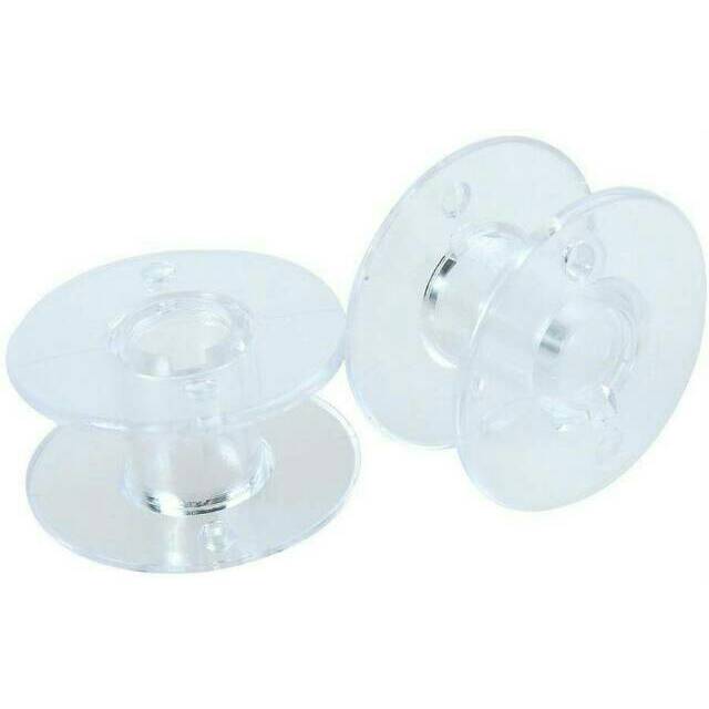 Bobbins - Bobbin - Spool Bening untuk Mesin Jahit Portable isi 1 pc Bobbins Bening