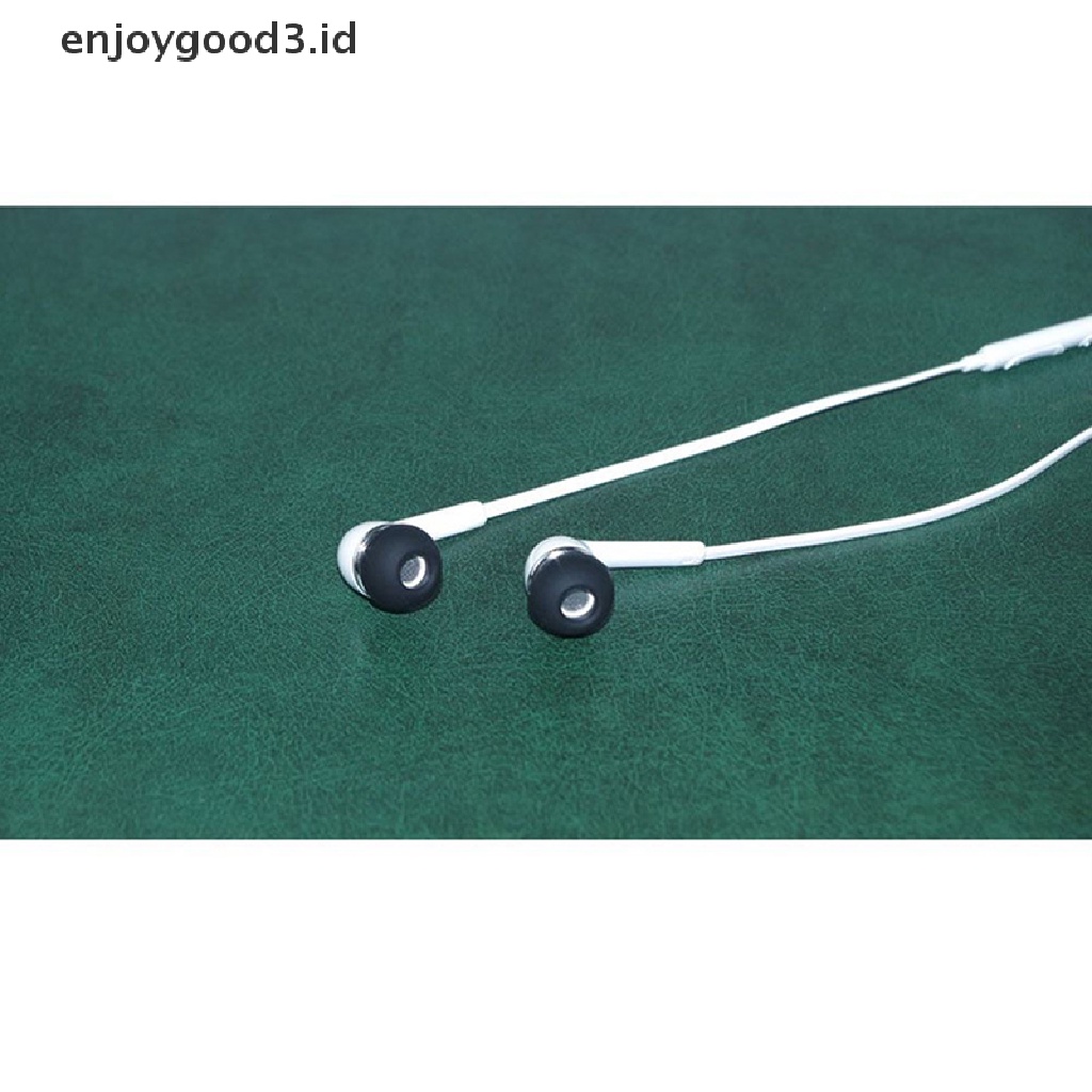 (Rready Stock) 20pcs EARBUD Silikon Pengganti Untuk Earphone Universal (ID)