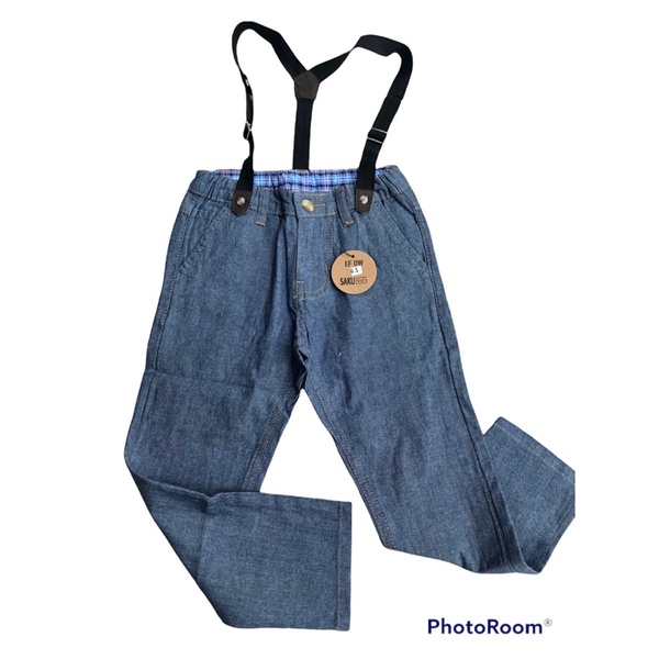 Manggi Celana overall panjang anak laki-laki
