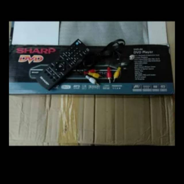 DVD PLAYER SHARP MP3,MP4 MPEG JPEG USB VIDEO CD VCD DVD DVCD SHARP PLAYEE