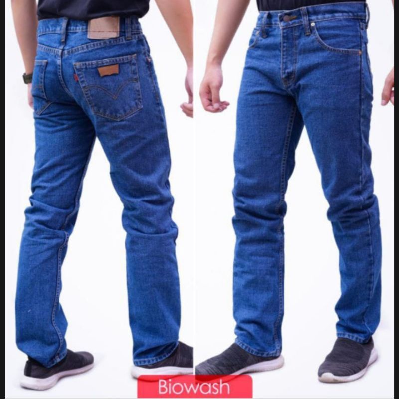 CELANA JEANS PANJANG STANDAR REGULER /CELANA DENIM PRIA FORMAL