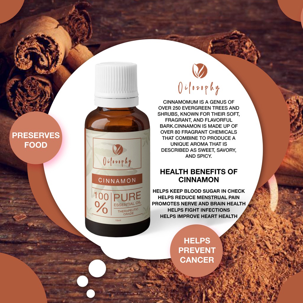 CINNAMON ESSENTIAL OIL | PURE 100% SSENTIAL OIL CINNAMON | MINYAL ATSIRI CINAMON