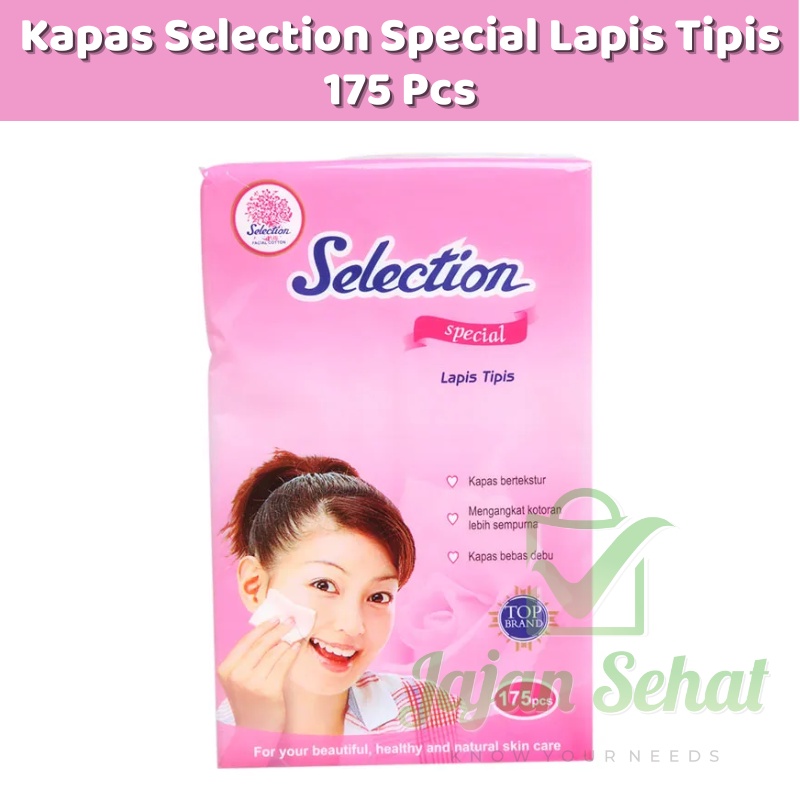 Kapas Selection Special Lapis Tipis 175 Pcs