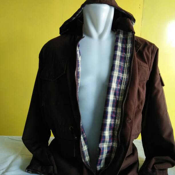 parka jacket baby canvas