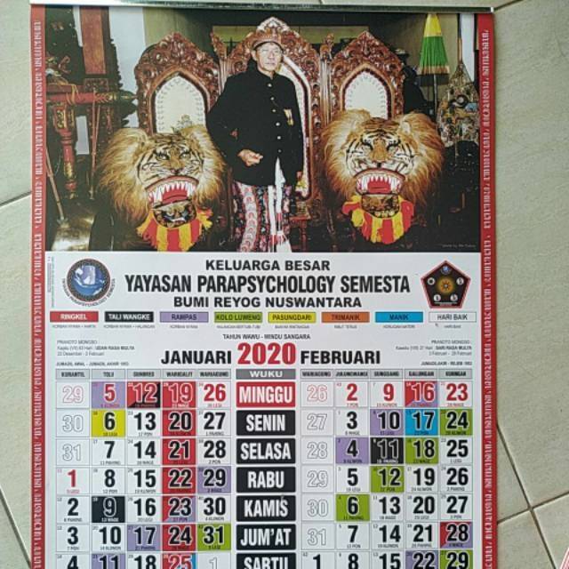 Kalender Jawa 2020