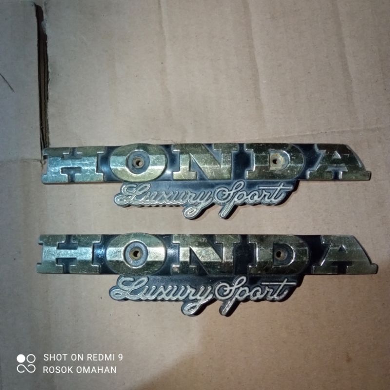 EMBLEM TANGKI GL PRO GLPRO LUXURY SPORT ORIGINAL ORI COPOTAN