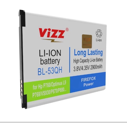 Baterai Vizz LG BL53QH L9 P769 VS930 P870 P880