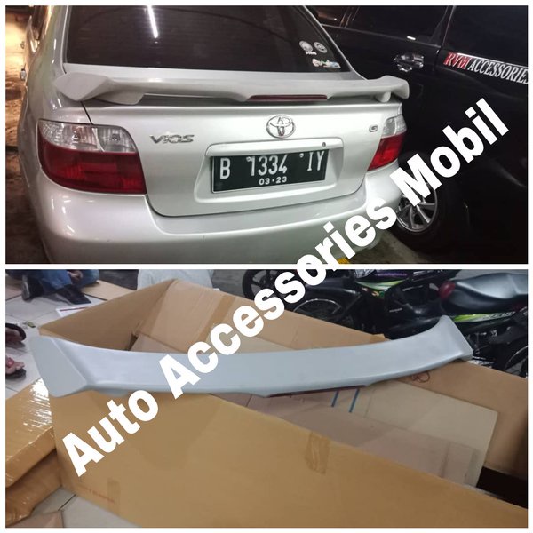 spoiler trd vios 2004-2012 plus lampu rem