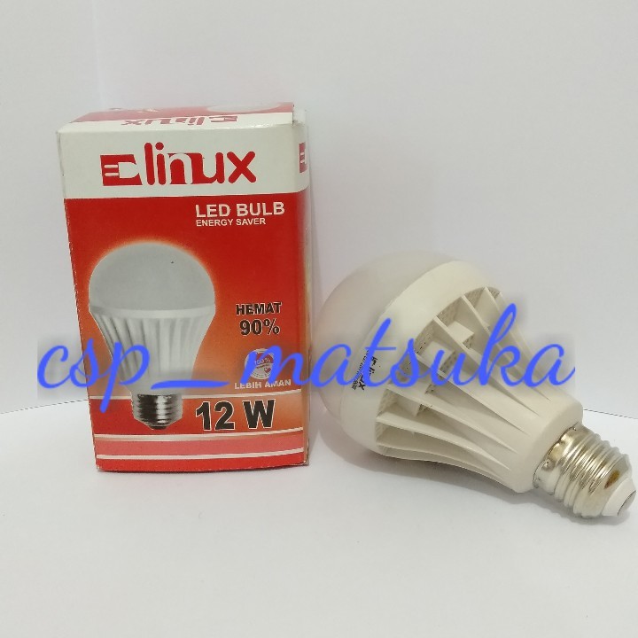 Lampu Led Bola Murah Hemat Merk Linux 3/5/7/9/12/15W