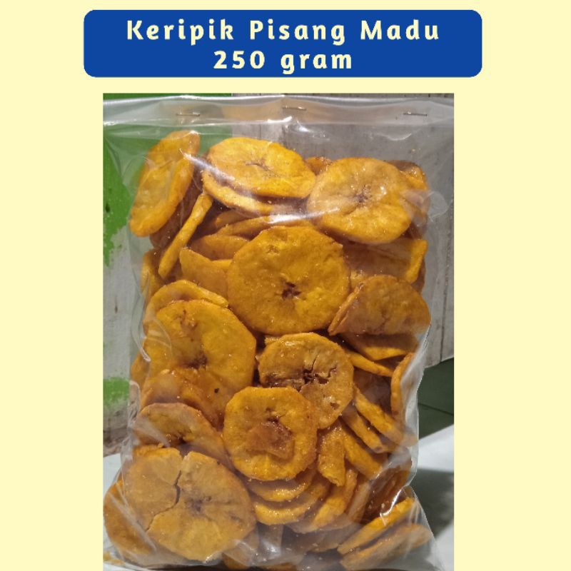 

250 g - Keripik Pisang Nangka Madu -❗️ PREMIUM ❗️- Oleh Oleh Khas Slawi Tegal -