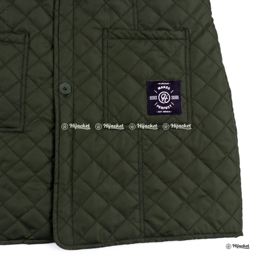 Jaket Wanita Muslimah Belva Seawed Brand Hijacket Waterprouf Anti Air - Jaket Musim Hujan Bisa COD-5