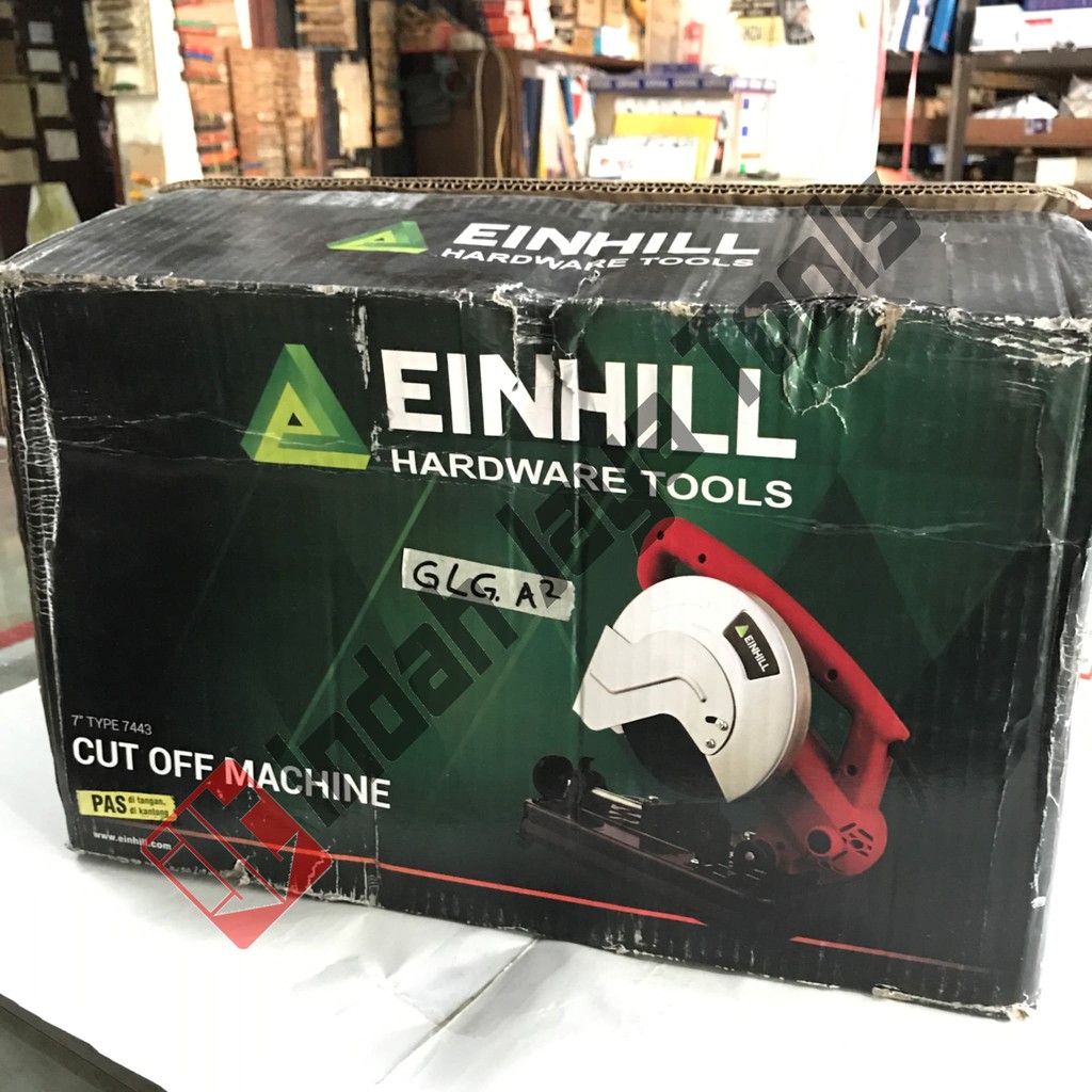 Mesin Cut Off Mini 7 " inch EINHILL Potong Besi Alumunium Kayu