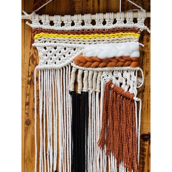 READY STOK) macrame hiasan dinding nanda / macrame wall hanging (HD 022)