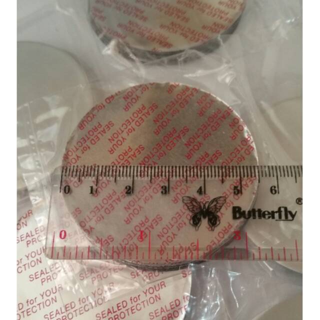 100PCS SEAL BOTOL SAMBAL 5,5CM - SEAL ALUMUNIUM FOIL BOTOL PLASTIK PET