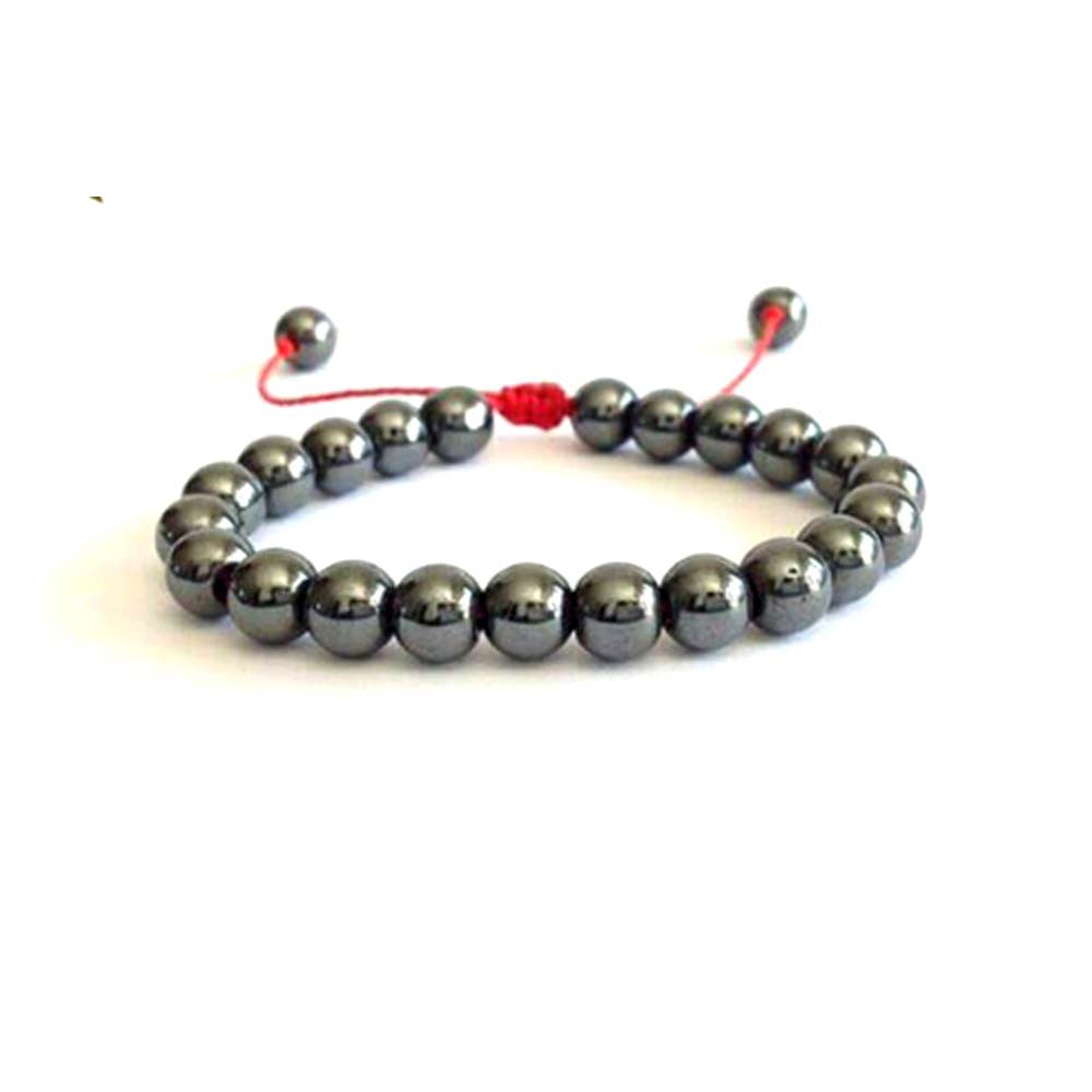 Gelang Hematite Polos 8MM Tali Merah