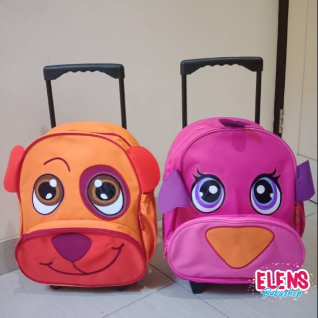 Okiedog trolley tas sekolah anak troli