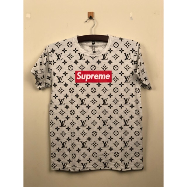KAOS SUPREME LV FULLPRINT KAOS SUPREME MURAH KAOS SUPREME MOTIF LV KAOS LV SUPREME KAOS MURAH COWOK