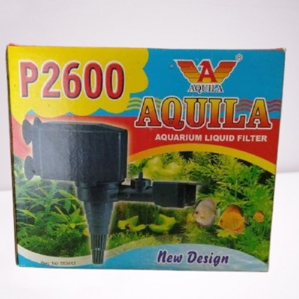 Aquila P-2600 Pompa Air Celup Akuarium Aquarium Kolam Water Pump P2600