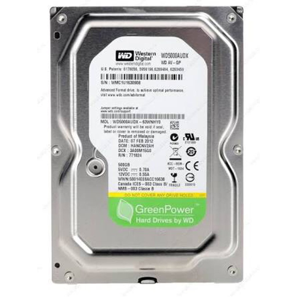 Jual HARDISK CCTV 500GB WD GREEN   HDD CCTV 500GB Diskon