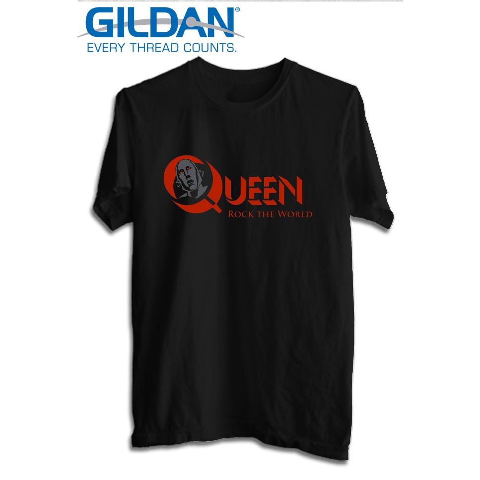KAOS BAND QUEEN TSHIRT ORIGINAL GILDAN SOFTSTYLE QUEEN 10